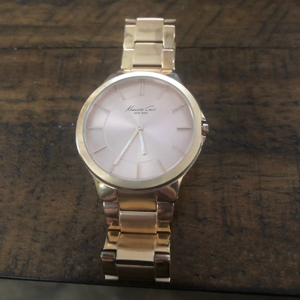 Kenneth Cole rose gold watch